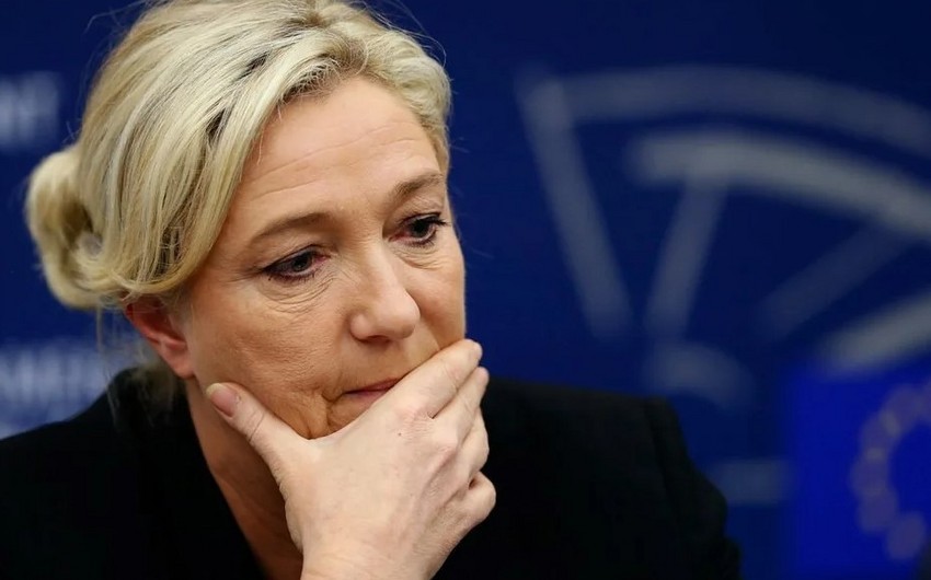 Le Pen prezident seçkilərinin ikinci turunda məğlubiyyətini etiraf edib