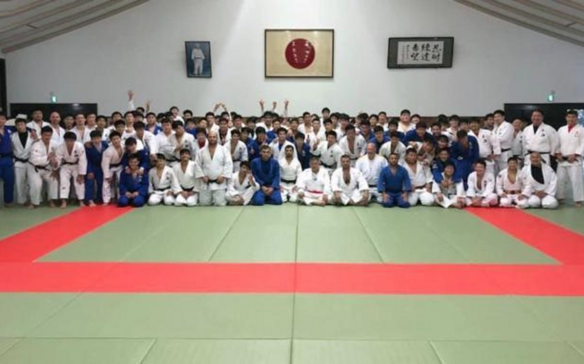 Azerbaijani judokas prepared for the Grand Slam in Japan