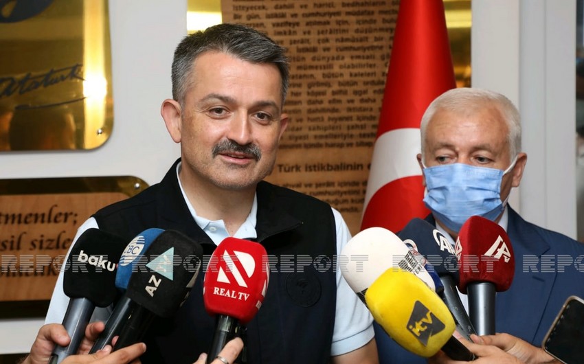 Turkish minister: I saw Azerbaijani firefighters’ selflessness in their eyes