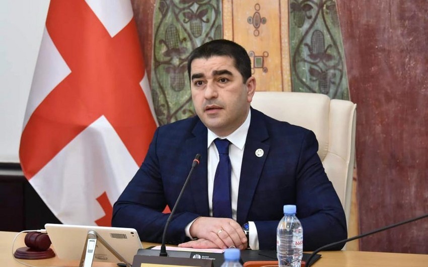 Gürcüstan parlamentinin sədri Azərbaycanı təbrik edib