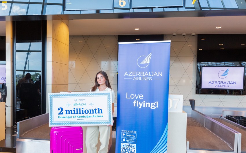 AZAL awards its two millionth passenger