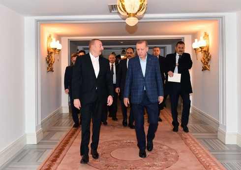 Ильхам Алиев и Реджеп Тайип Эрдоган провели обмен мнениями о нормализации отношений между Арменией и Азербайджаном