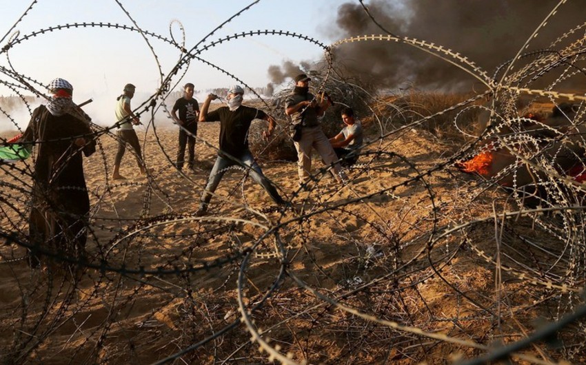 В Газе 55 палестинцев получили ранения в стычках с израильской армией