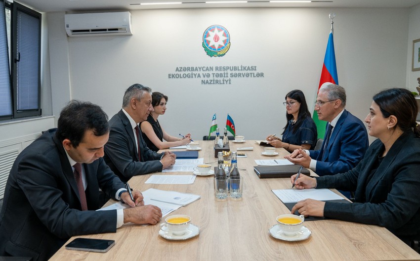 Azerbaijan, Uzbekistan explore environmental collaboration