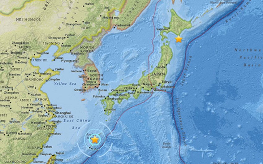 Землетрясение магнитудой 5,5 произошло на японском острове Хоккайдо