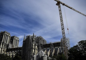 Во Франции приступили к реставрации шпиля Собора Парижской Богоматери