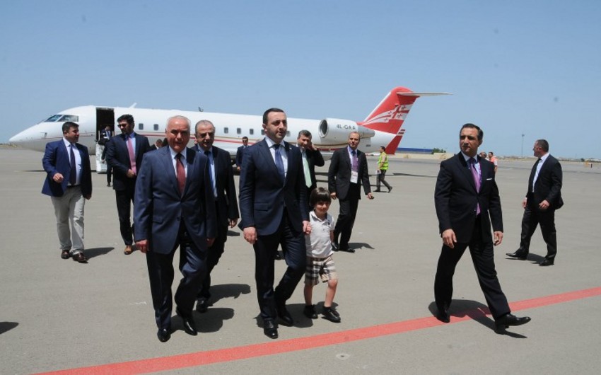 Премьер-министр Грузии прибыл в Азербайджан для участия на церемонии открытия I Европейских игр
