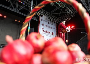 Azerbaijani pomegranate holiday celebrated in Moscow - PHOTO