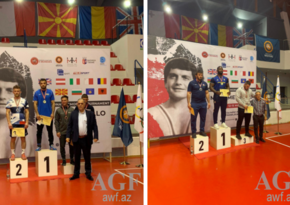 Азербайджанские борцы завоевали две медали в Албании