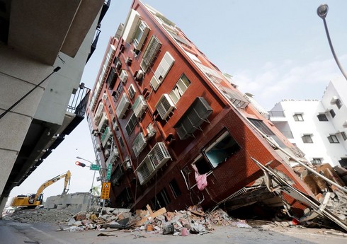 Число погибших при землетрясении на Тайване возросло до 12 человек