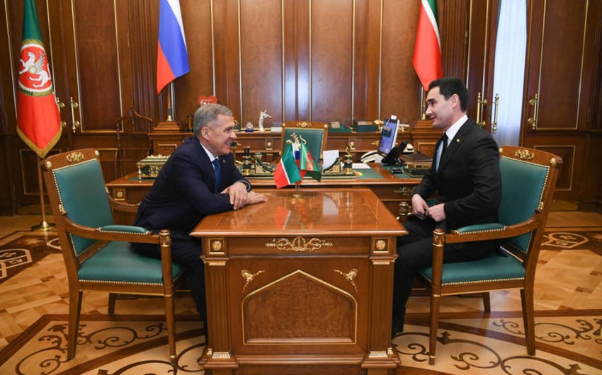 Президенты Туркменистана и Татарстана обсудили перспективы развития двусторонних связей 