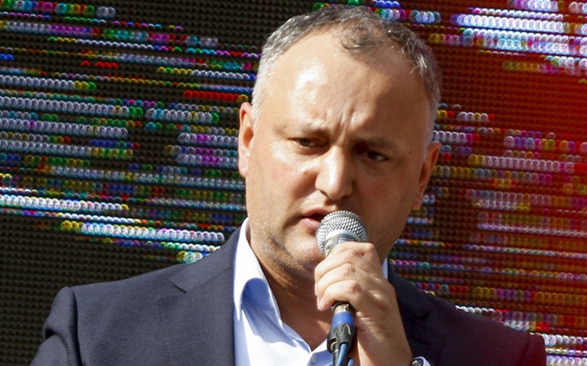 Rusiyameyilli İqor Dodon Moldova prezidenti seçilib