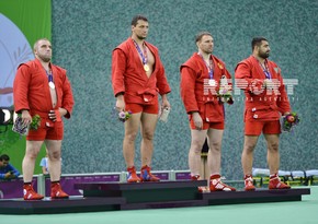 На I Европейских играх три азербайджанских самбиста завоевали серебряные медали - ПРЯМАЯ ТРАНСЛЯЦИЯ
