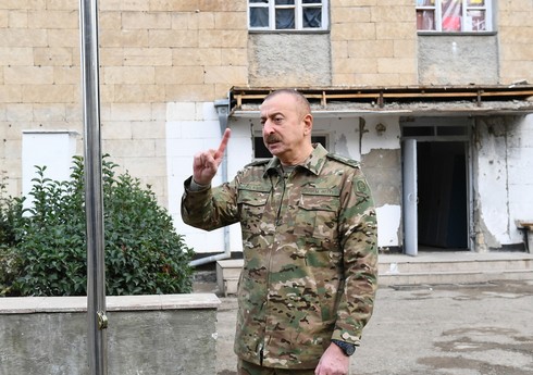 Ильхам Алиев: Мы никогда не позволим, чтобы армянский фашизм вновь поднял голову