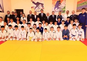 Cəlilabadda cüdo zalının açılışı olub