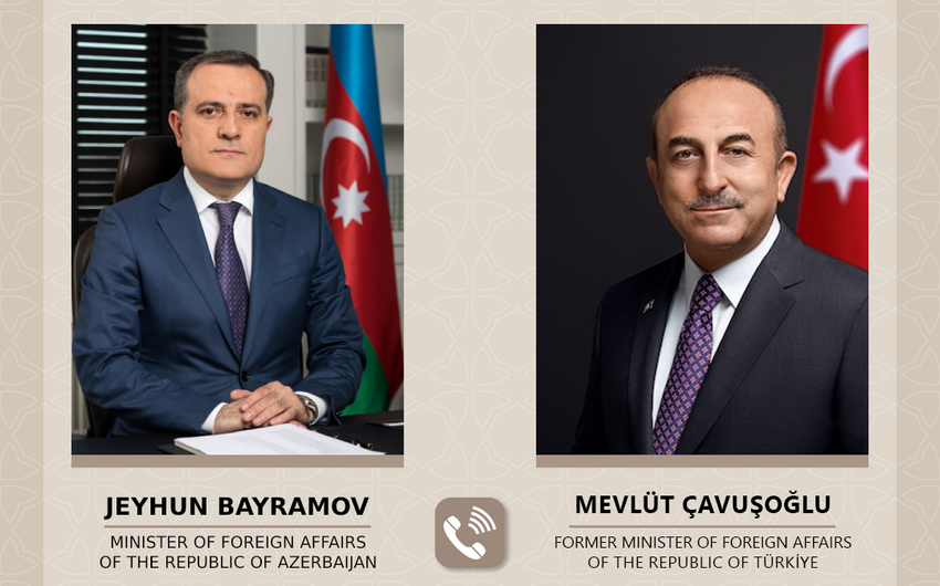 Ceyhun Bayramov Mevlüt Çavuşoğluna təşəkkür edib