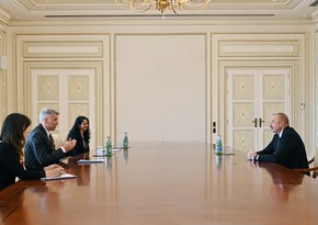 WB new Country Manager for Azerbaijan introduced to president 