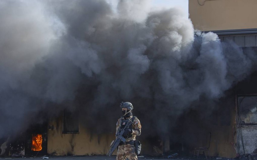 В результате минометного обстрела в Багдаде ранены пять человек - ОБНОВЛЕНО - ВИДЕО