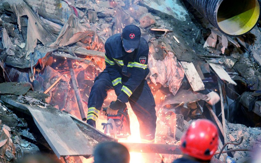 В числе задержанных из-за обвала здания в Батуме есть и гражданин Азербайджана
