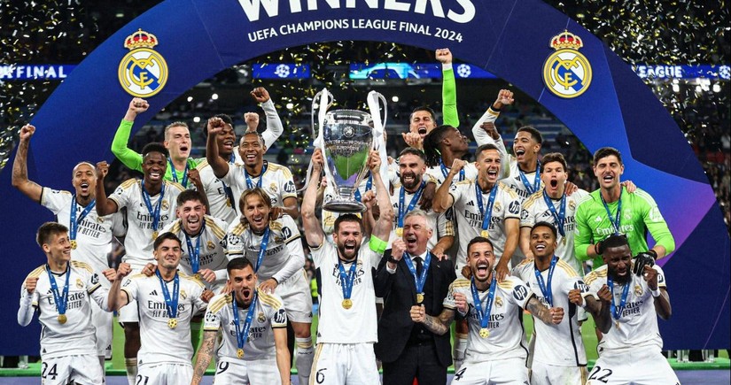 Мадридский Реал стал 15-кратным победителем Лиги чемпионов УЕФА