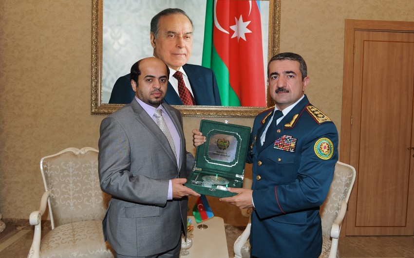 Azerbaijan and UAE discuss border security