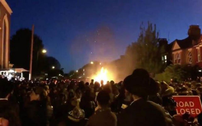 Bonfire explosion in London: 30 people injured - VIDEO