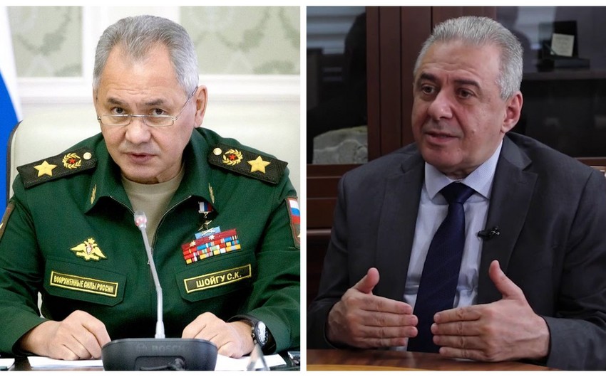 Министры обороны России и Армении обсудили обстановку в Карабахе