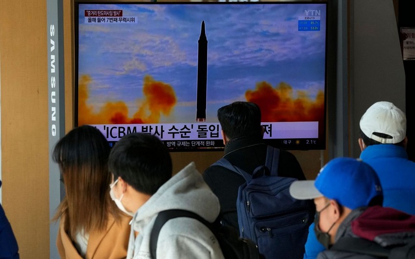 North Korea launches new intercontinental ballistic missile