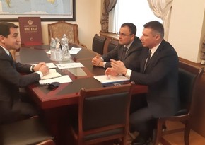 Hikmat Hajiyev meets with Deputy FM of Ukraine