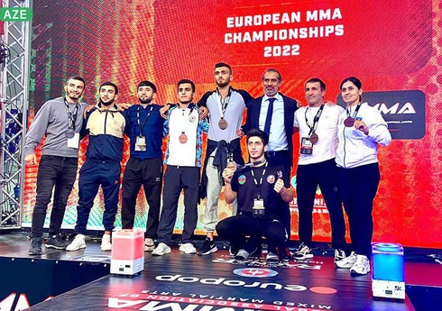 Чемпионат Европы: Азербайджанские бойцы ММА завоевали 5 медалей