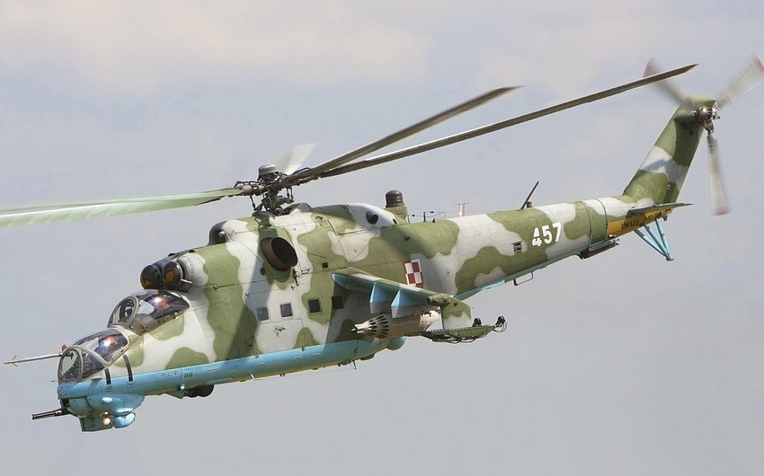 Çexiya Ukraynaya Mi-24V helikopterlərini təhvil verəcək