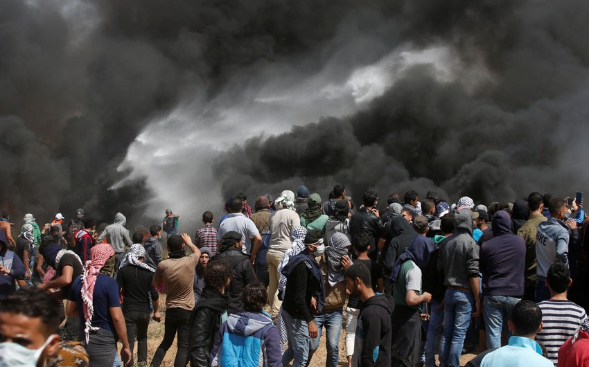 Один человек погиб в ходе стычек в Газе, число раненых превысило 700