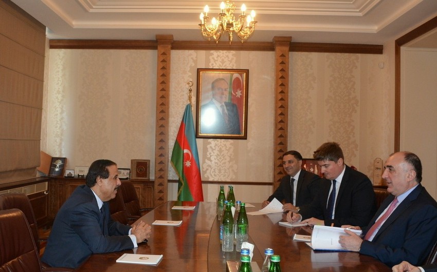 Elmar Mammadyarov received the Ambassador of Qatar to Azerbaijan