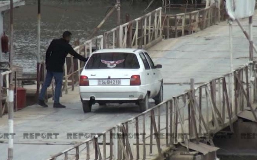 В Азербайджане функционирует платный мост через Куру