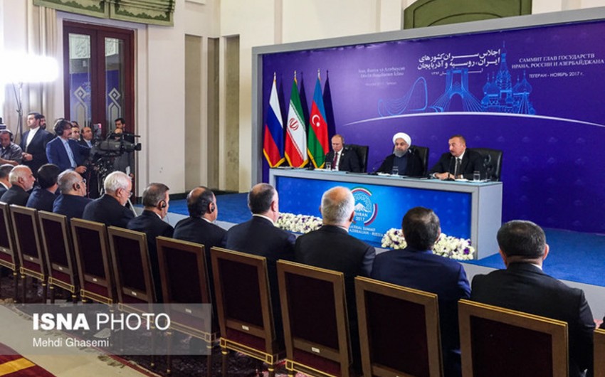 Третий саммит Россия-Иран-Азербайджан пройдет в Москве в 2018 году - ДОПОЛНЕНО