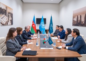 Muxtar Babayev Qazaxıstanın ekologiya naziri ilə Mərkəzi Asiyada iqlim dəyişikliyi ilə mübarizəni müzakirə edib