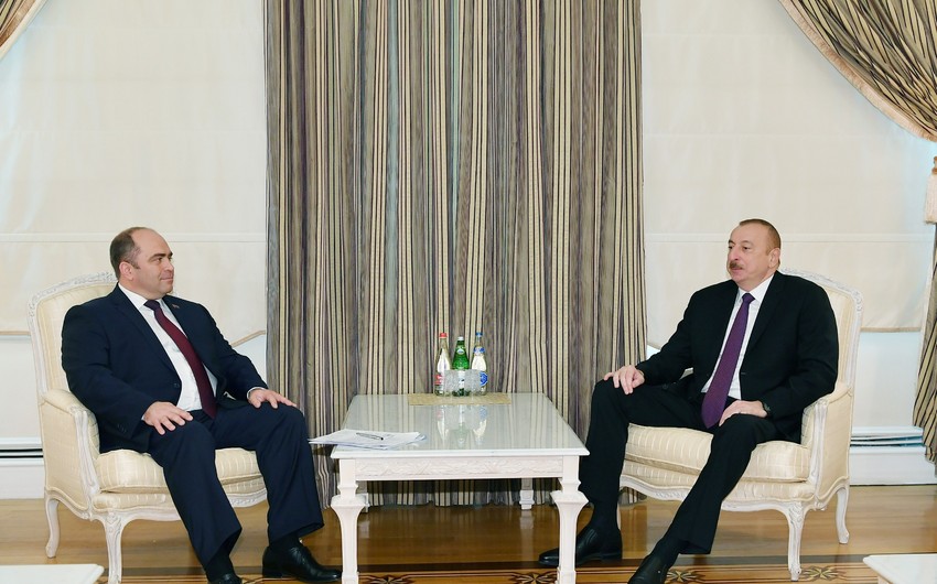 Prezident İlham Əliyev Belarusun Baş nazirinin müavinini qəbul edib - YENİLƏNİB