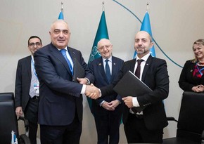 COP29 çərçivəsində “Silk Way Alat Free Economic Zone” şirkəti və ICAO arasında yaşıl hava limanı və karqo kəndinə dair strateji razılaşma imzalanıb