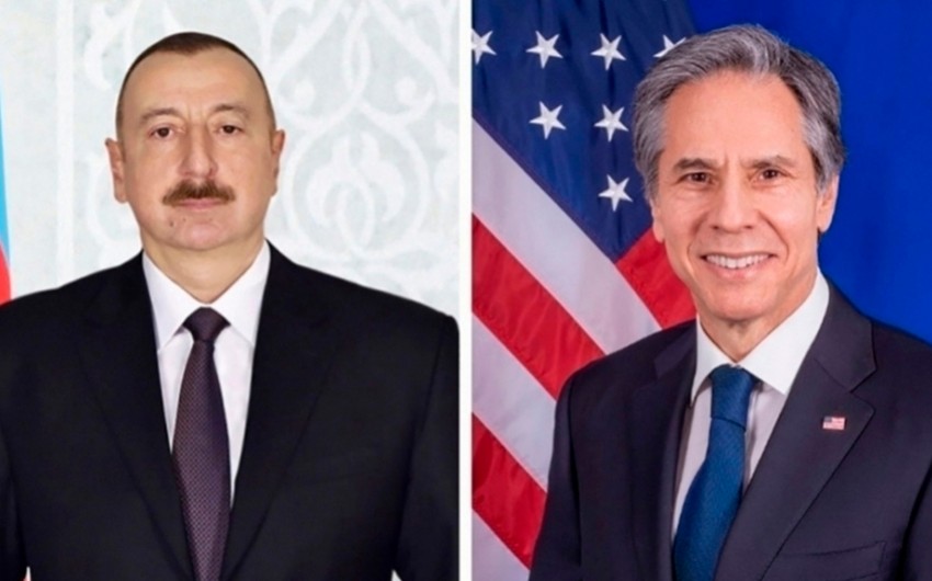 Antony Blinken makes phone call to Ilham Aliyev