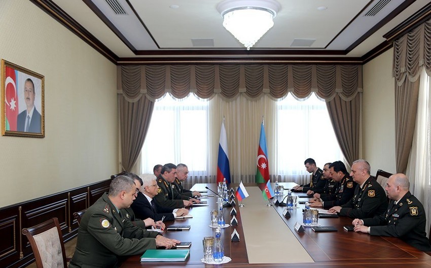 Chiefs of General Staff of Armed Forces of Azerbaijan and Russia discussed topical issues of military-technical cooperation