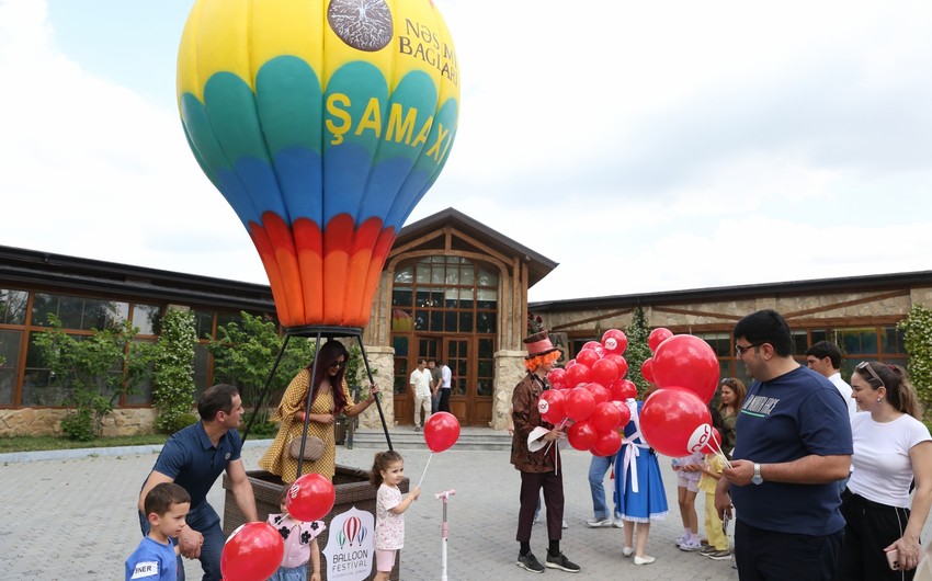 Şamaxıda Hava Şarları Festivalı davam edir