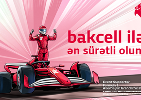 “Bakcell” “Formula 1 Azərbaycan Qran Prisi”nin rəsmi dəstəkçisidir