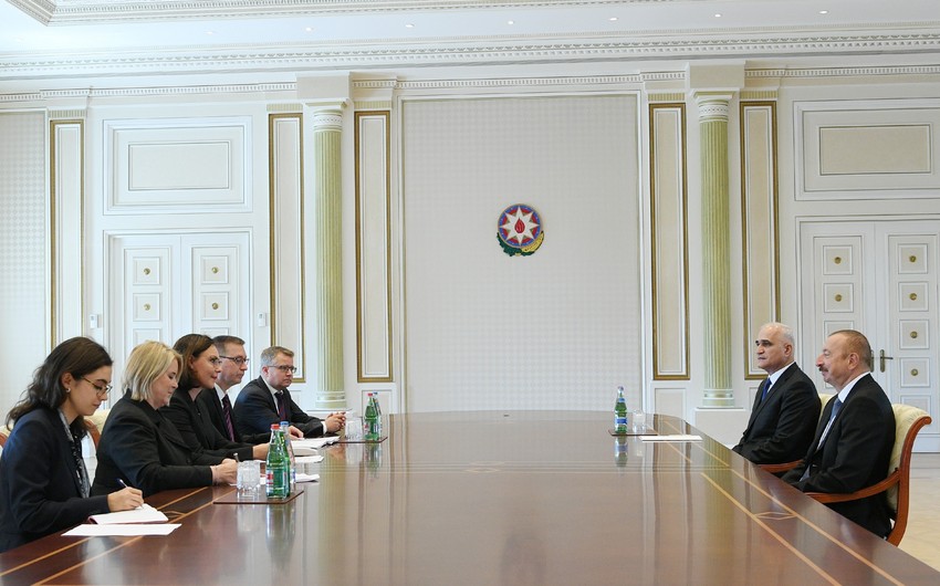 President Ilham Aliyev received Minister of Foreign Trade and Development of Finland