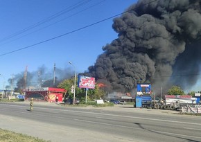 На АЗС в Новосибирске произошел пожар, есть пострадавшие - ОБНОВЛЕНО 3