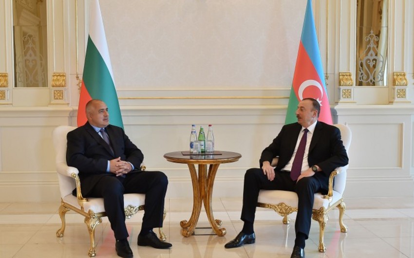 Prezident İlham Əliyev Bolqarıstanın baş naziri Boyko Borisovu qəbul edib
