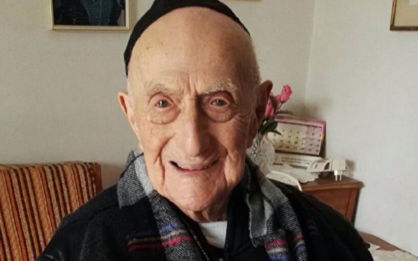 İsraildə dünyanın ən yaşlı kişisi vəfat edib