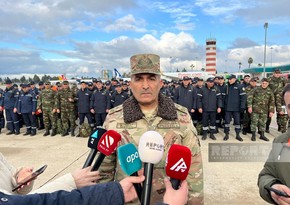 Azerbaijan's 420-member rescue team to operate in Turkiye till the end: General