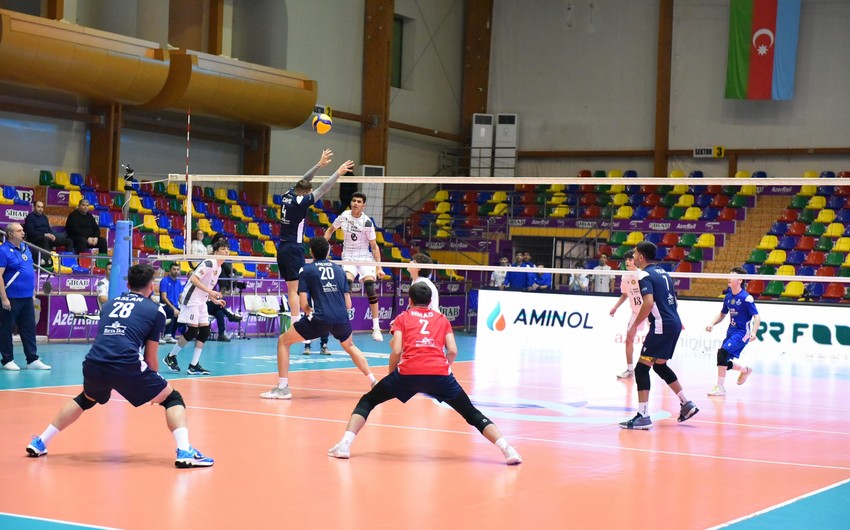 Kişi voleybolçular arasında Azərbaycan Yüksək Liqasında II tura start verilib