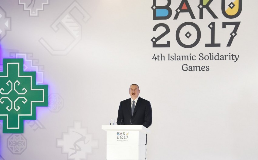 Azerbaijani President: Victory in Islamic Games has very sound foundation
