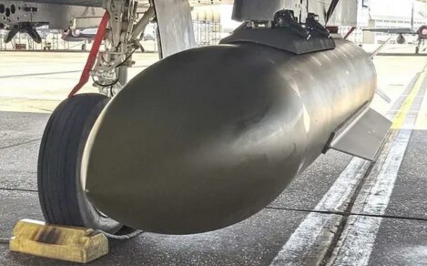 Birləşmiş Ştatlar yeni betondeşici aviabombanı sınaqdan keçirib